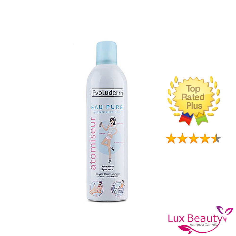 Xịt khoáng dưỡng ẩm Evoluderm size 400ml