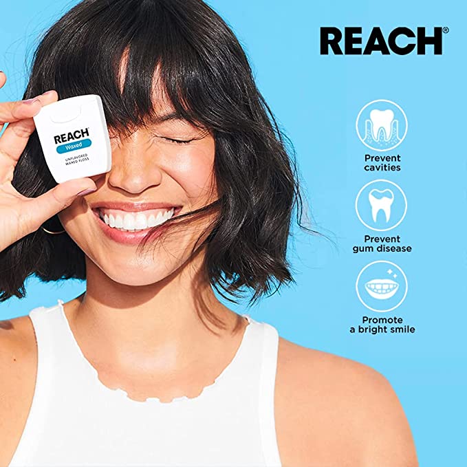 Reach Dentotape Waxed Dental Floss