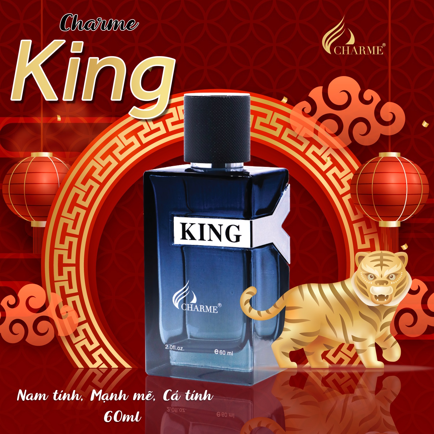 Nước hoa Charme King 60ml