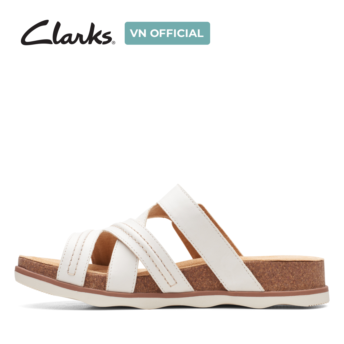Dép Xỏ Ngón Da Nữ Clarks - Brynn Hope