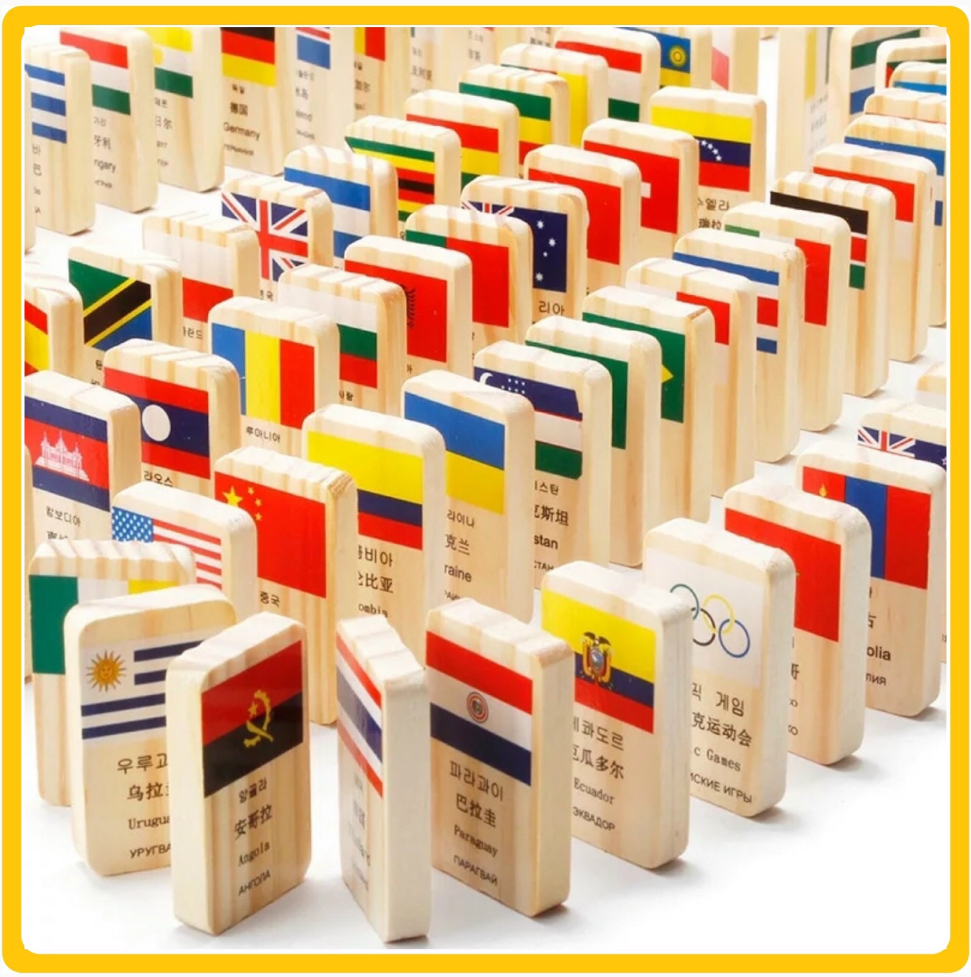 [HCM]100 CỜ DOMINO CÁC QUỐC GIA (CHẤT LƯỢNG CAO)