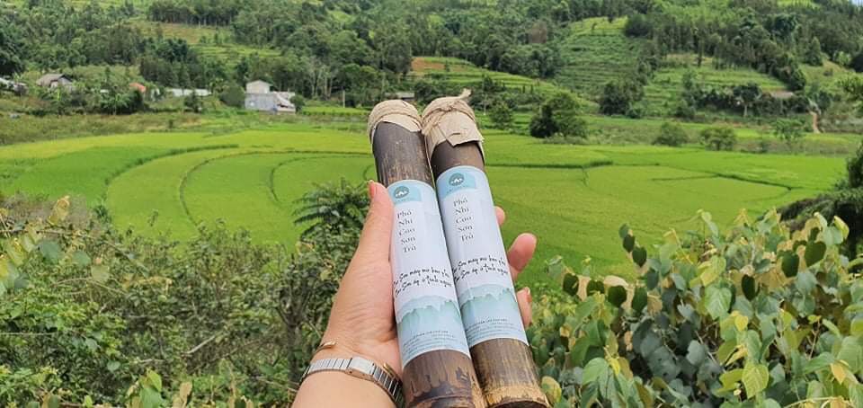Sản phẩm trà phổ nhĩ ống lam