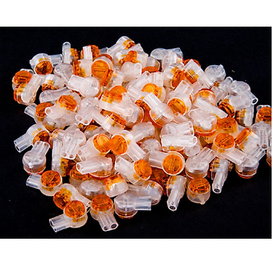 Hạt rệp nối dây mạng ,dây điện thoại  có dầu túi 200 hạt