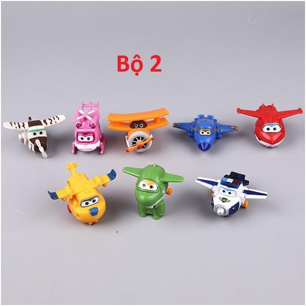 Bộ 8 con đội bay siêu đẳng Super Wings hàng đẹp (có ảnh thật)