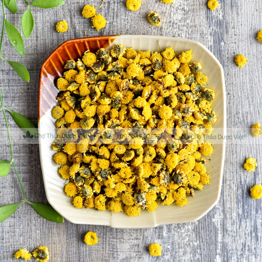 Nụ hoa cúc sấy lạnh 100g, hoa cúc chi, cúc tiến vua nguyên bông, pha trà, dưỡng nhan, an thần
