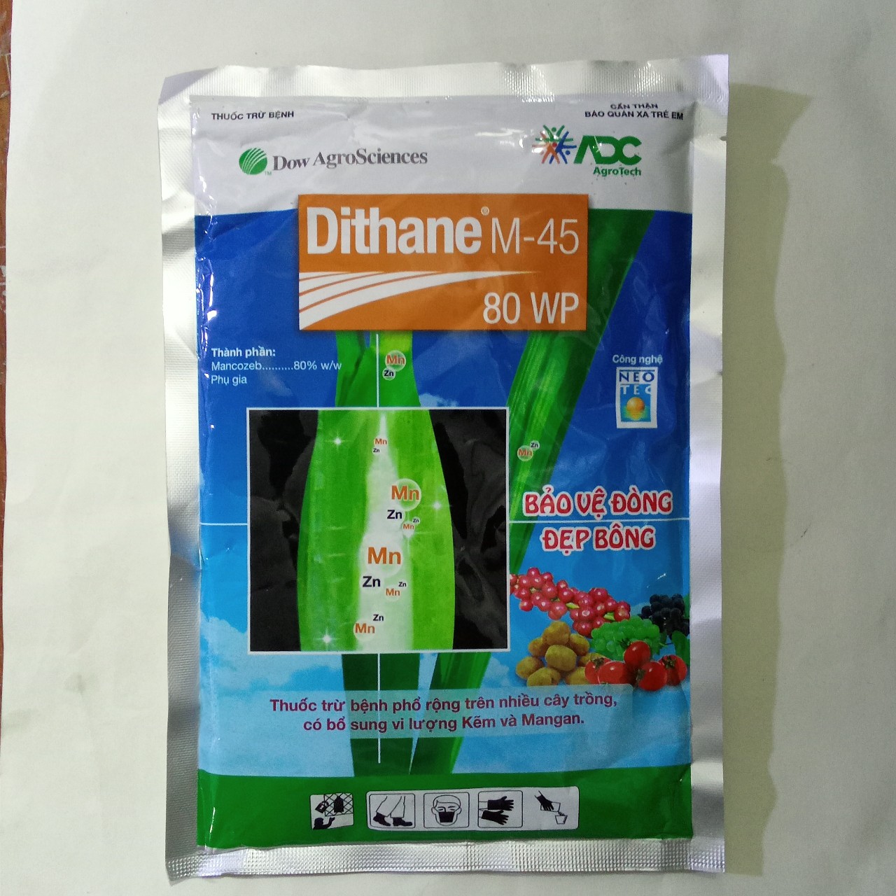 Dithane M45 80WP / Mancozed 80WP - Trừ Nấm Bệnh Cho Cây Trồng – Gói 250gram