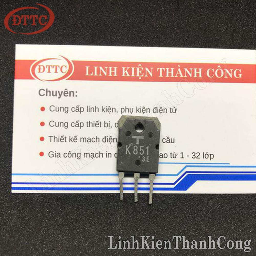 K851 mosfet n-ch 30a 200v tháo máy