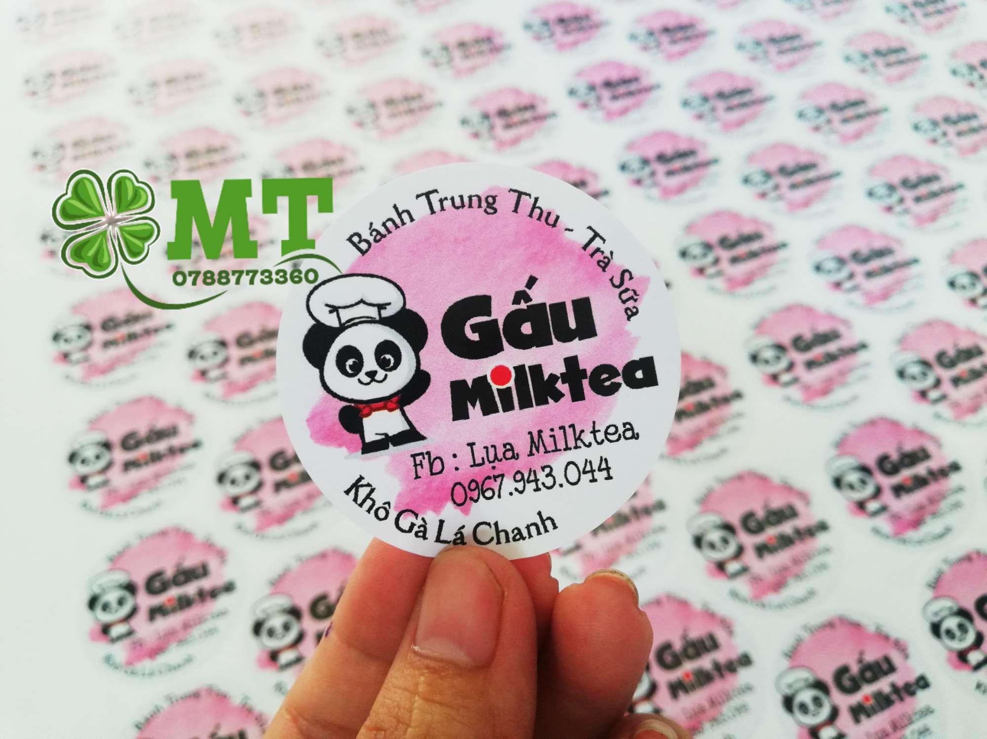 Tem nhãn đồ ăn vặt