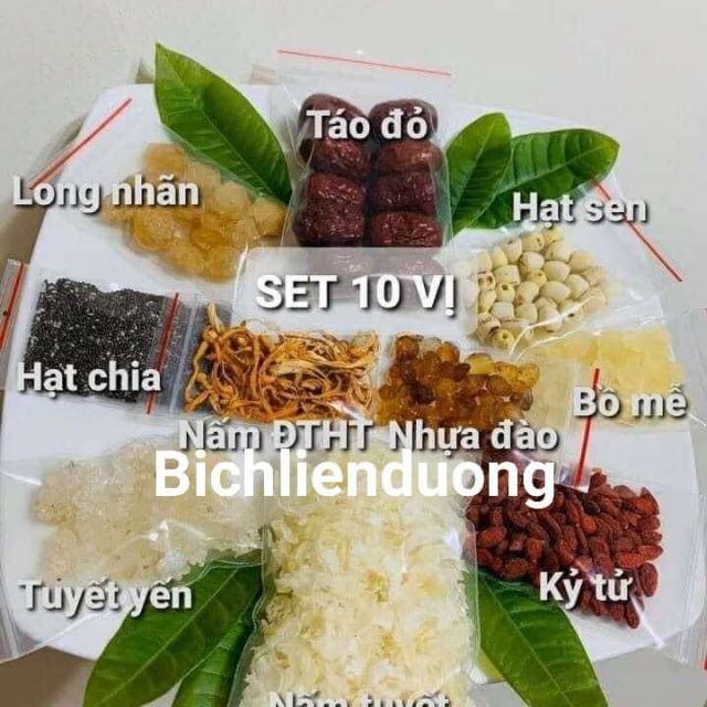 COMBO CHÈ DƯỠNG NHAN ( CHÈ TUYẾT YẾN )