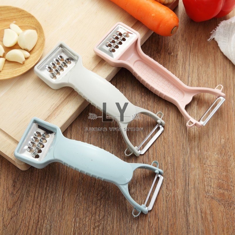 Dao Bào Gọt Rau Củ Quả 2 Đầu Lúa Mạch Đa Năng
