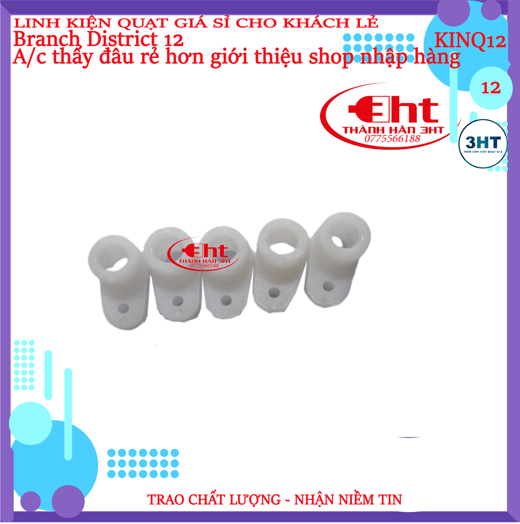 Gù quạt cho nhông đảo - quạt treo