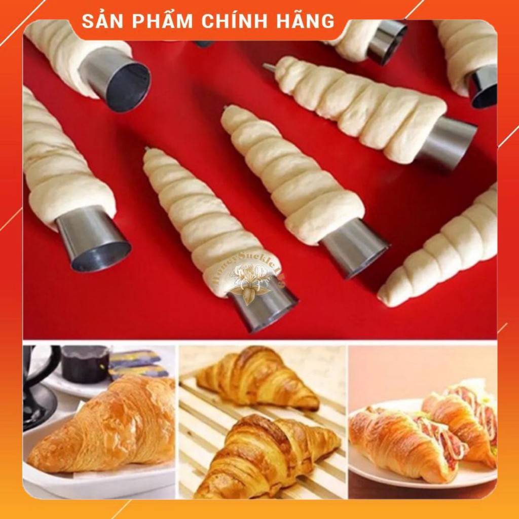 Khuôn Làm Bánh Ốc Quế, Bánh Mì Ốc 13Cm