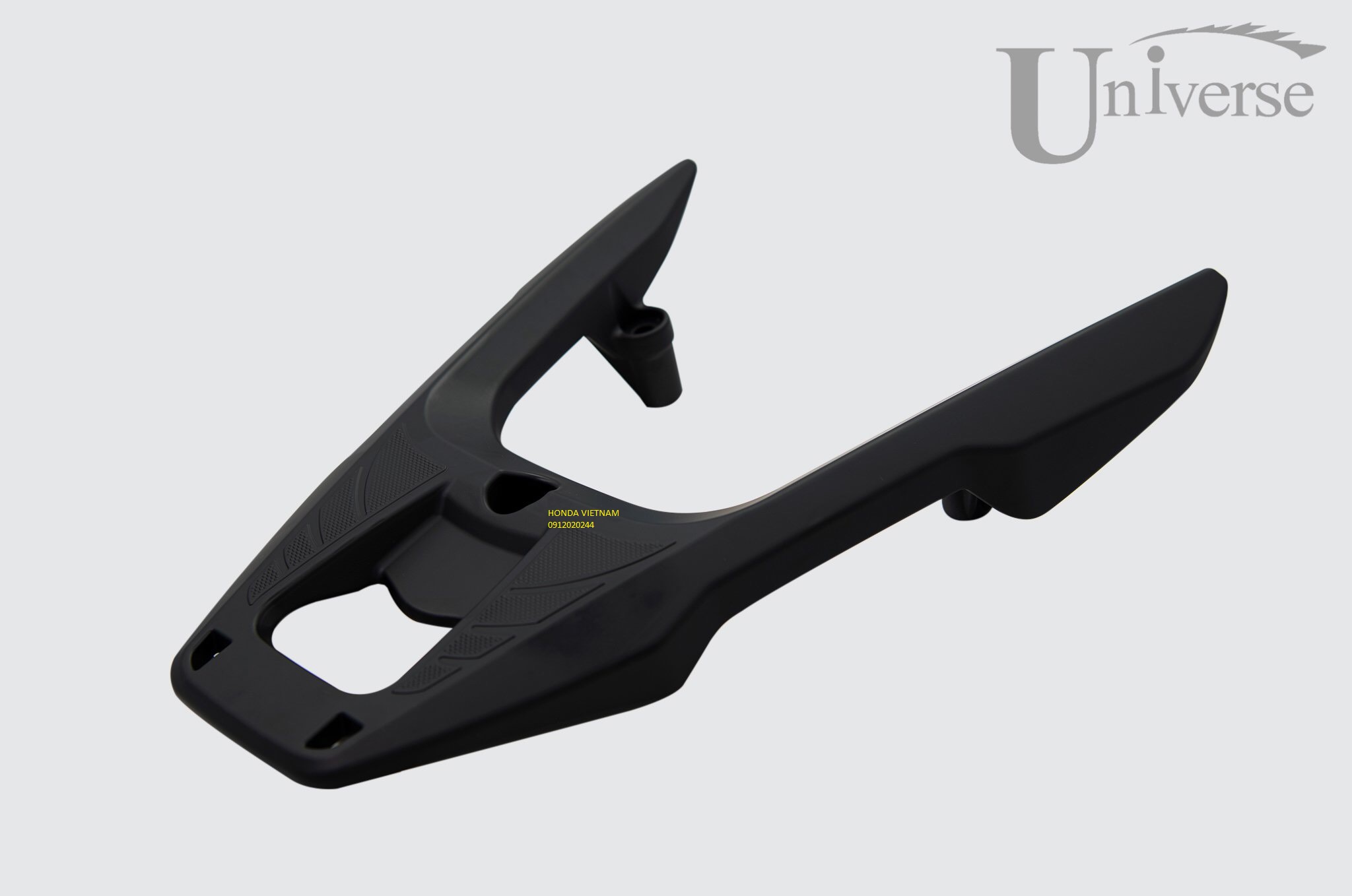 [HCM]Cảng Sau Tay Dắt Chế Gắn VARIO 2018 - 2020 (CẢNG NHỰA MÀU BẠC ĐEN ĐỎ )- Hàng Cty