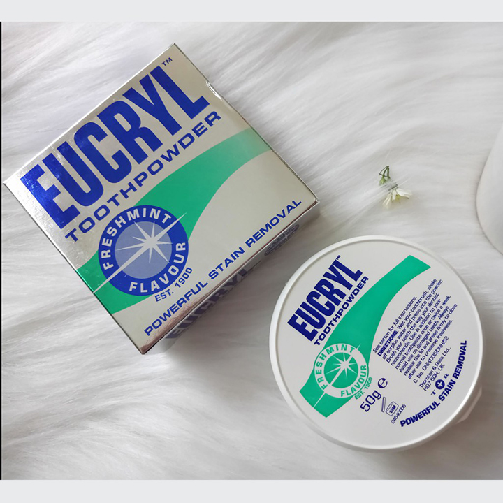 Bột Trắng Răng Eucryl 50g