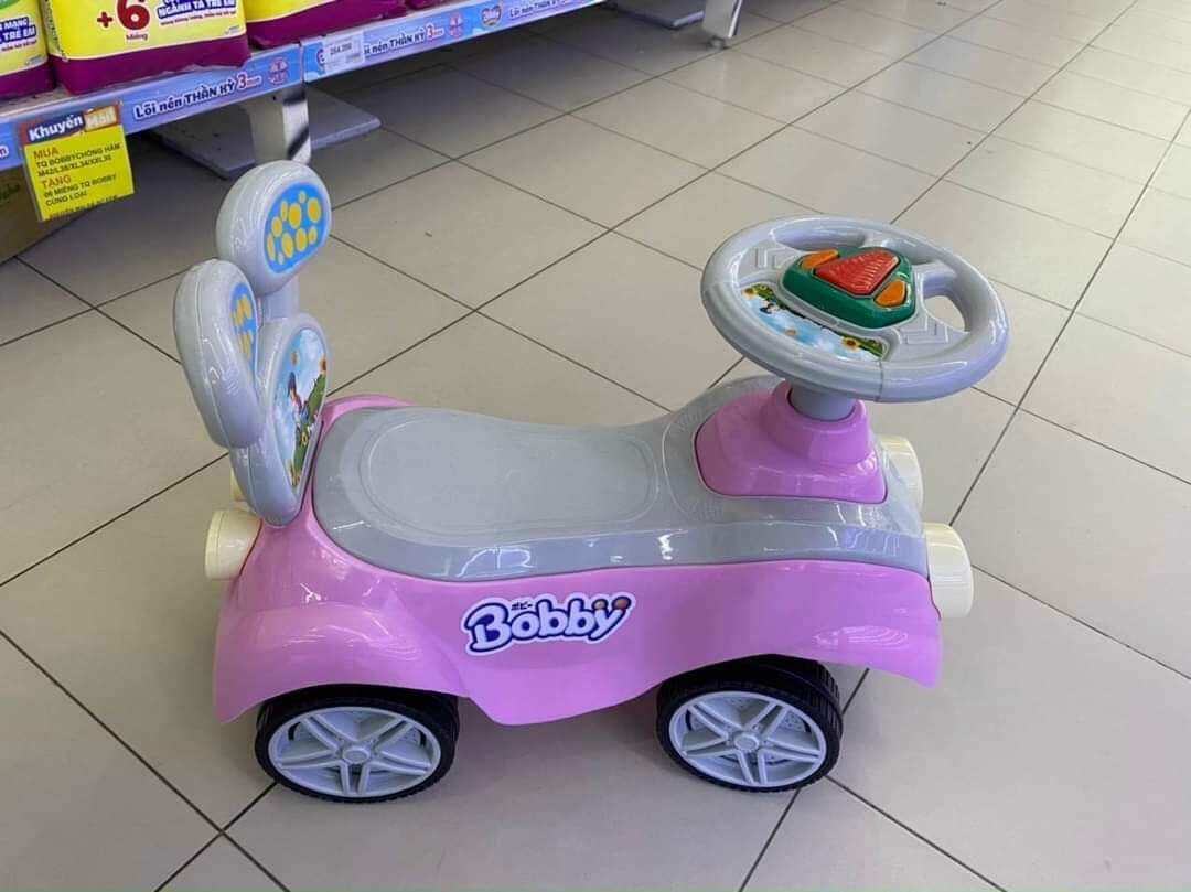 Xe chòi chân hình thú cưng quà tặng bobby