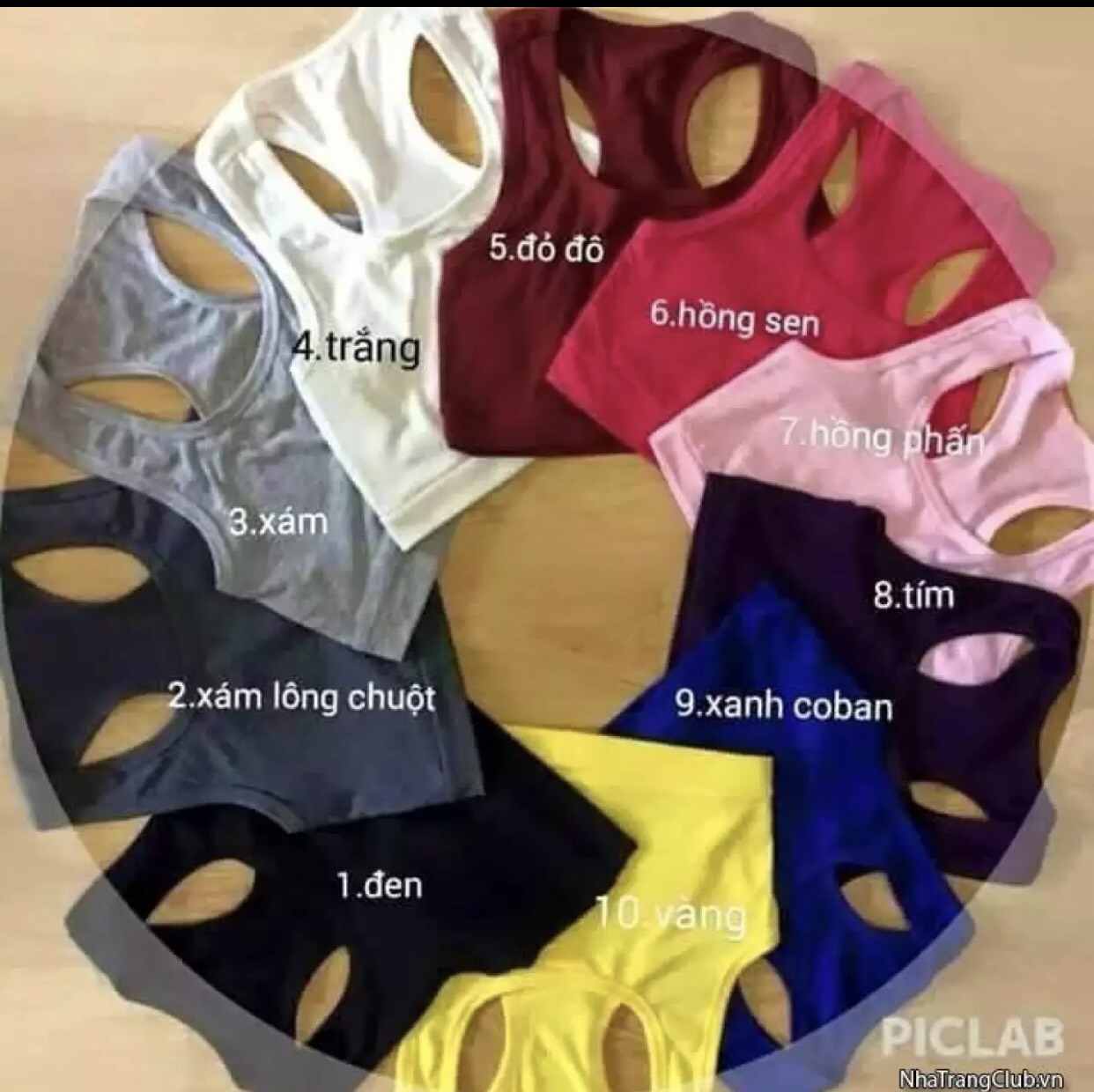 ÁO BA LỖ, ÁO THUN NỮ CROP-TOP