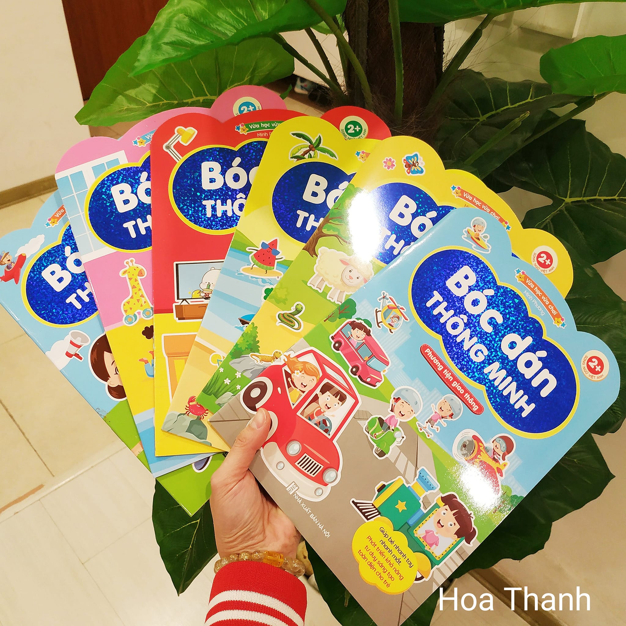 COMBO BÓC DÁN THÔNG MINH CHO BÉ-VỪA HỌC VỪA CHƠI (6c)
