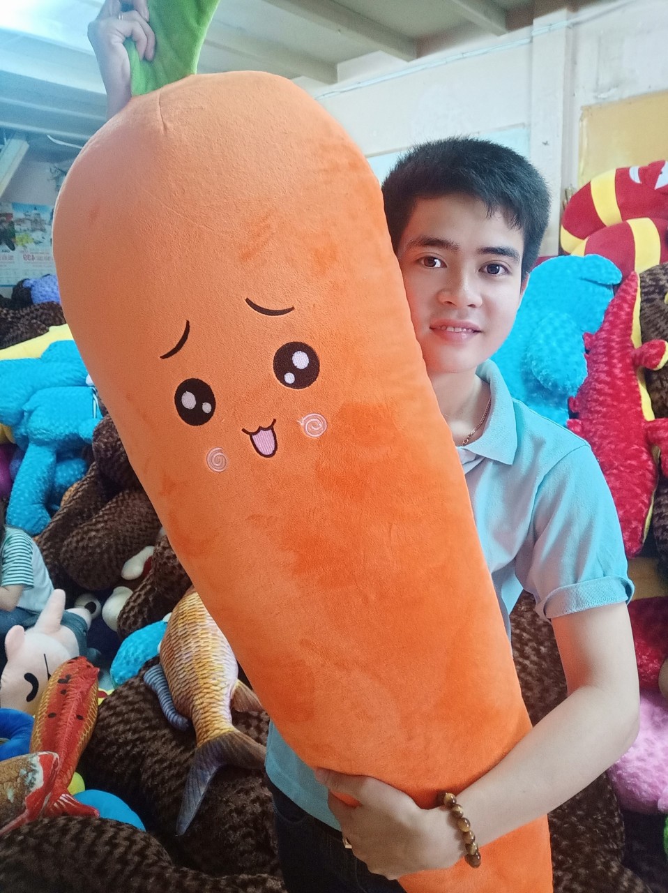 Gấu bông cà rốt 3d