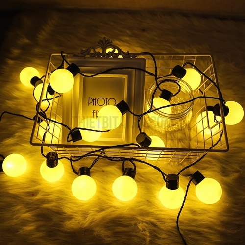 Dây đèn Led trang trí Cherry Ball dài 5m.-20 bóng cỡ lớn