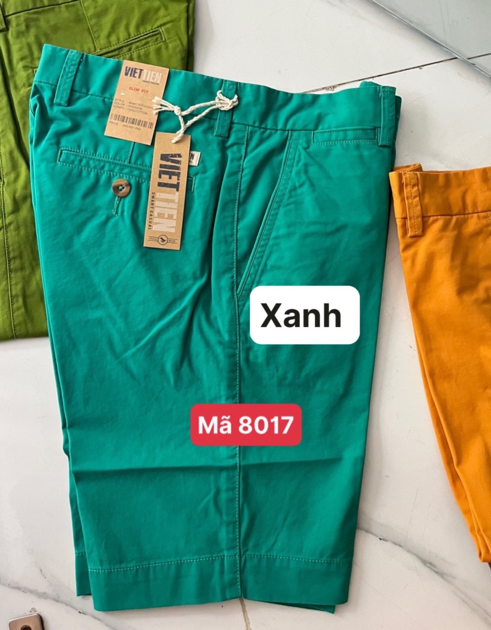 Quần short việt tiến giảm 62% giá mác 445k sale 175k còn ít xả nốt thu hồi vốn