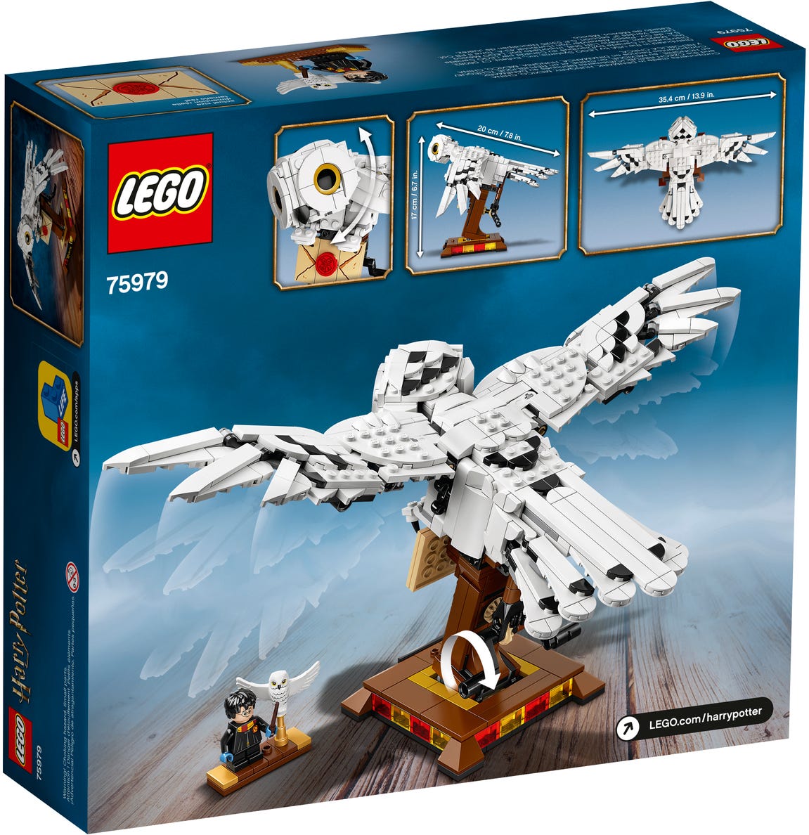 [HAPPY BRICKS] - LEGO  HARRY POTTER - 75979 - CÚ HEDWIG