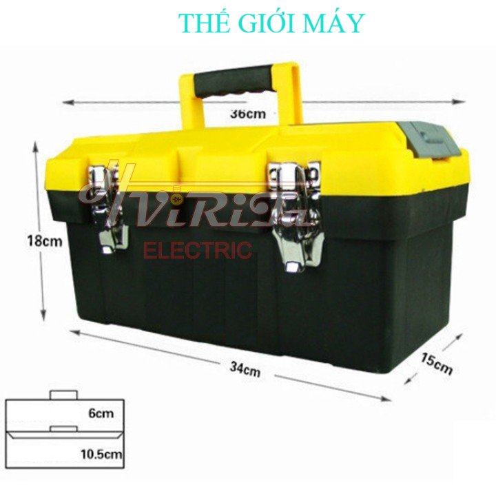 Thùng đồ nghề ls sp kiểm định hộp đựng đồ nghề 20inch thế giới máy