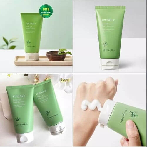 Sữa rửa mặt trà xanh