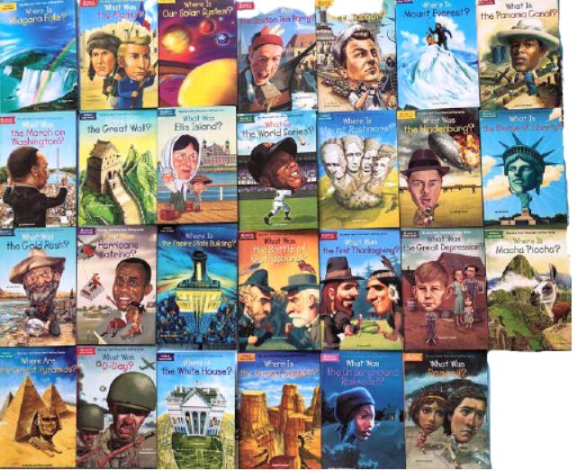 [Sách Nhập Khẩu] What Was/Is - Where Was/Is - 27 Books