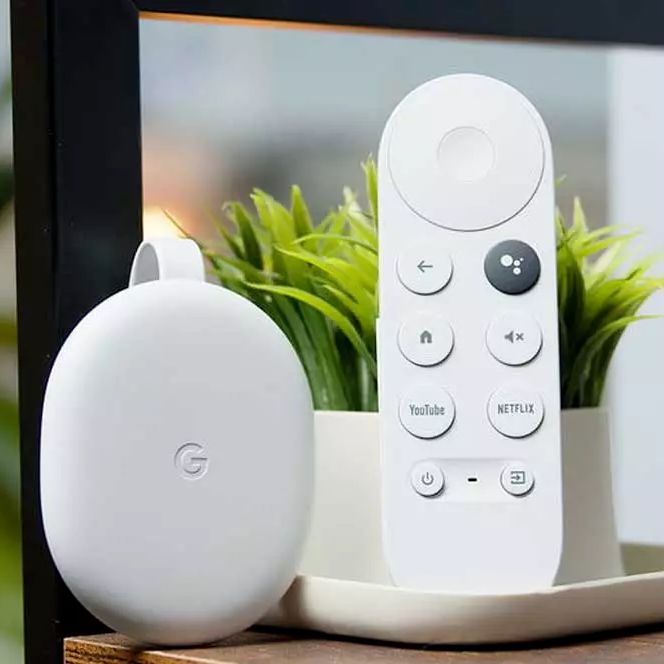 Google Chromecast with Google TV, chất lượng 4K HDR, ra lệnh Tiếng Việt