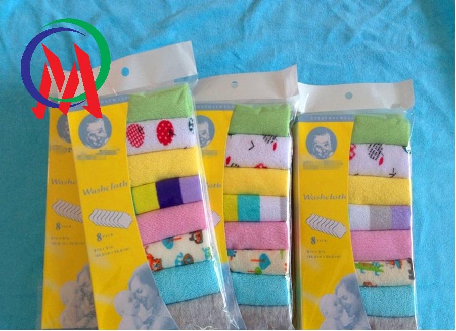 [HCM][Mua lẻ giá sỉ] Combo 8 khăn cotton cho bé 20x20cm
