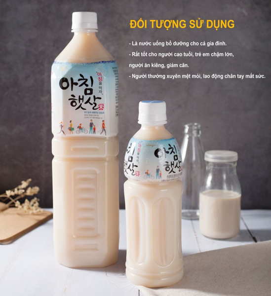 Nước sữa Gạo Hàn Quốc