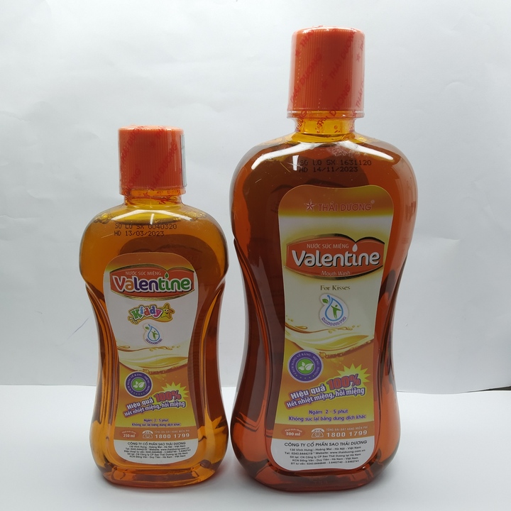 Nước súc miệng Valentine Thái Dương
