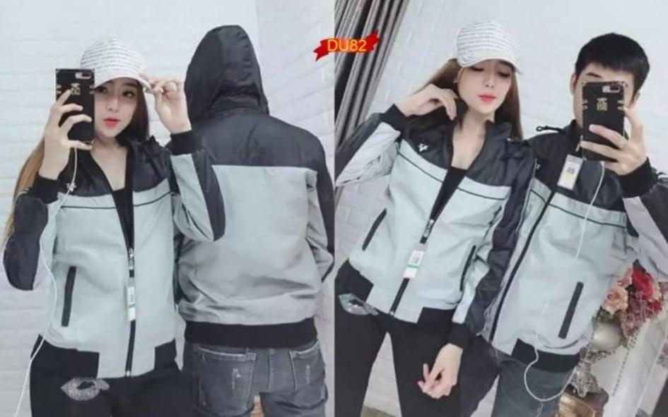 Áo khoác dù cặp đôi tình yêu siêu hot