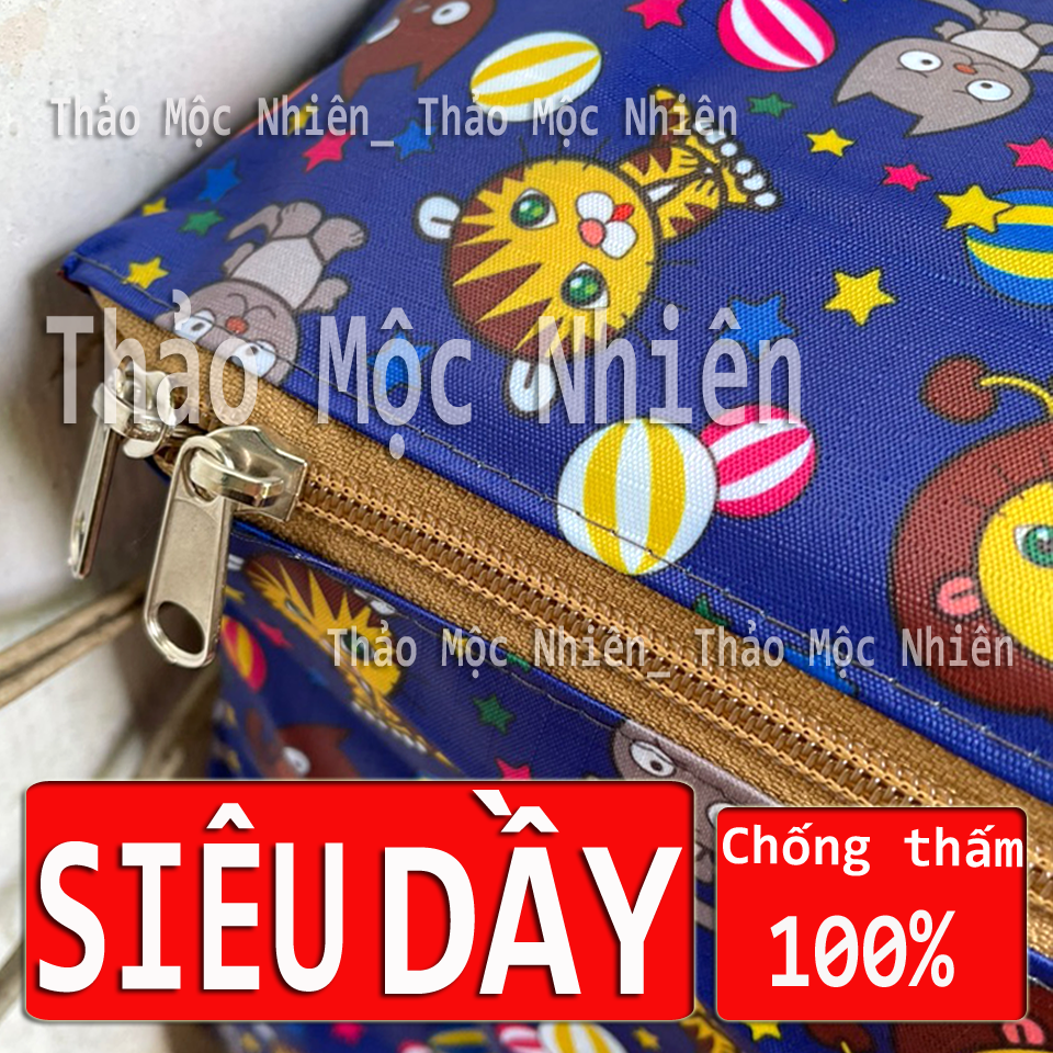 Áo trùm máy giặt Siêu Dày, Siêu bền (Giao hoa văn con vật ngẫu nhiên) (giao màu ngẫu nhiên)