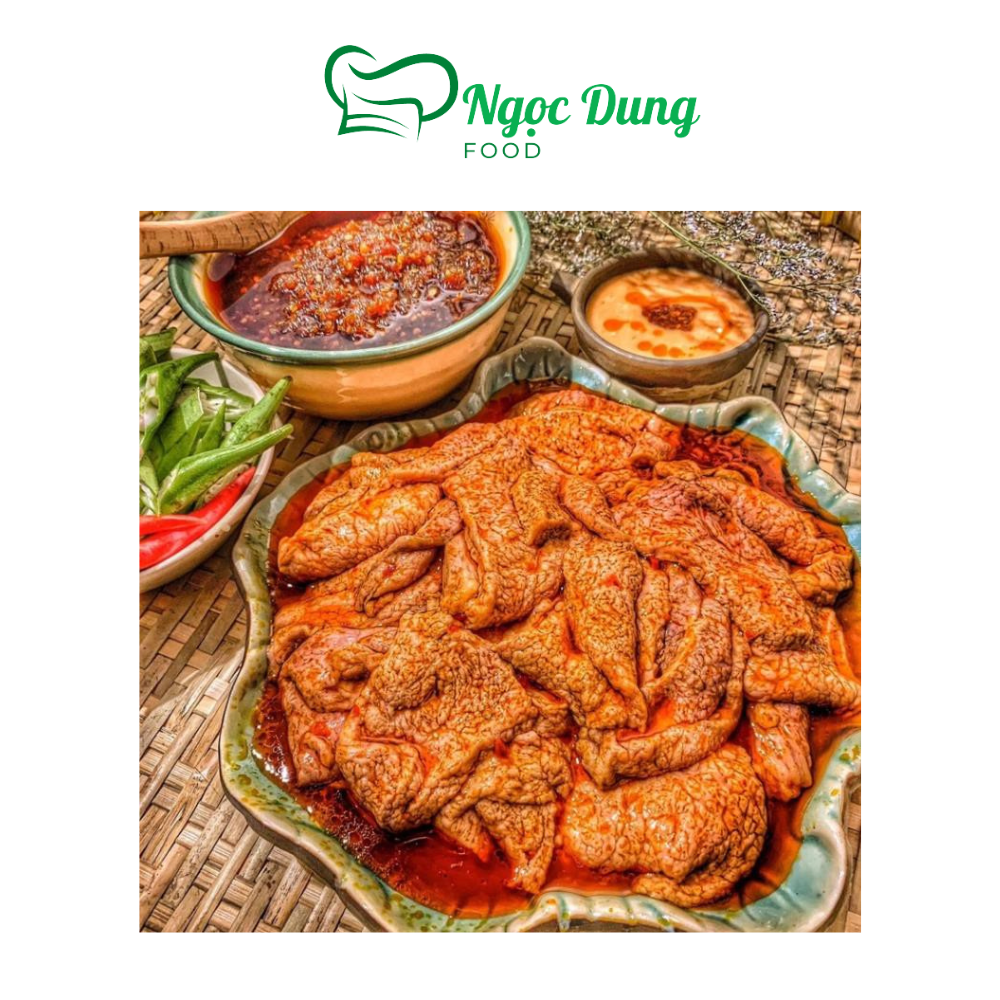 Vú heo cắt lát 500gr (giao tphcm)
