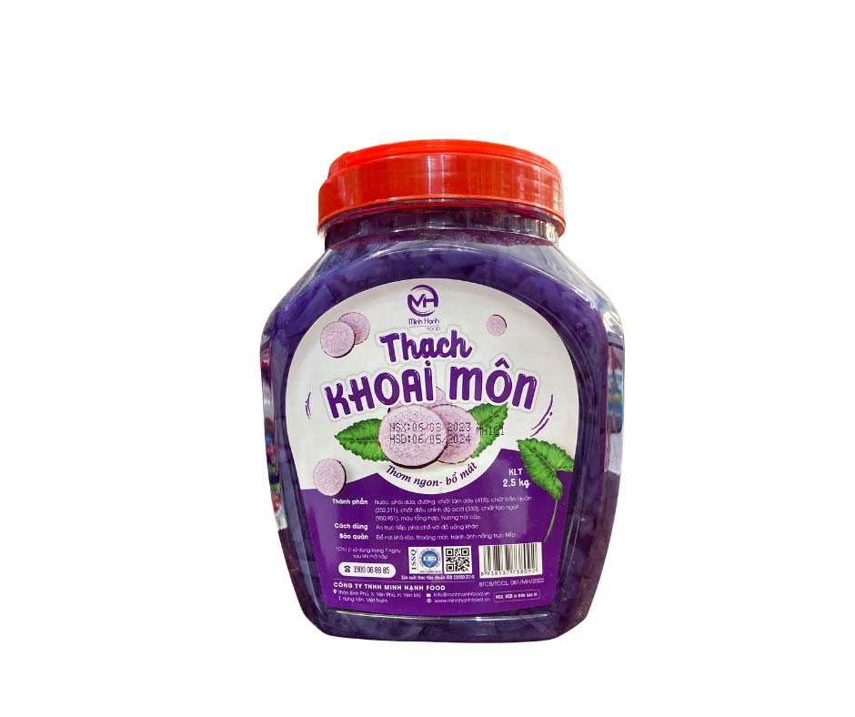 Thạch dừa Minh Hạnh hũ 2kg5