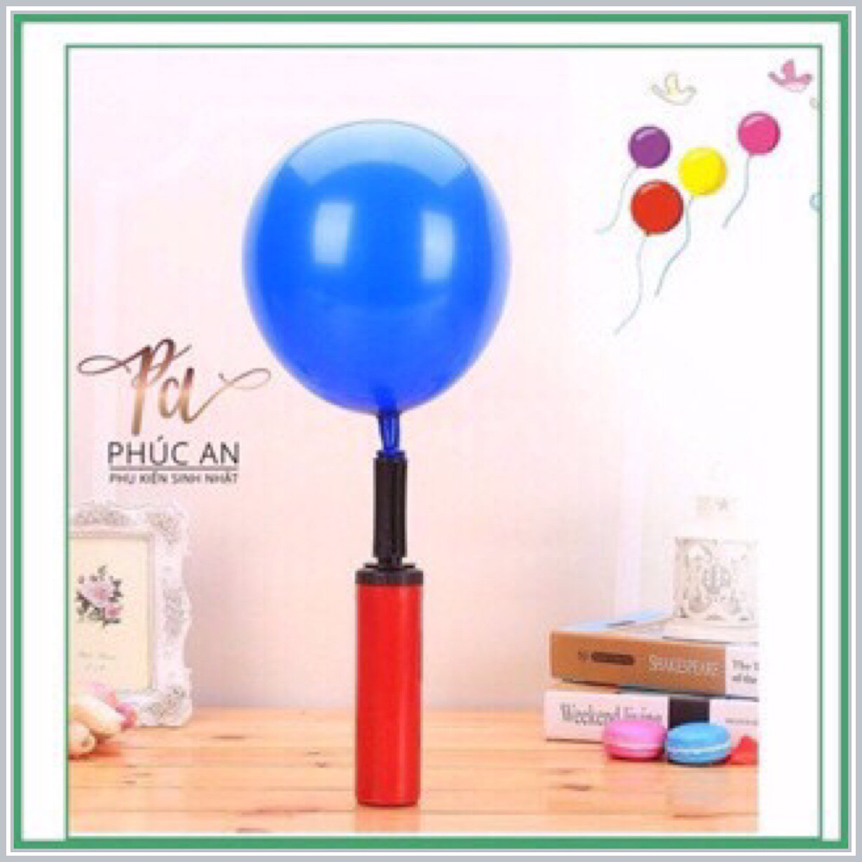 Bơm bóng cầm tay 28cm