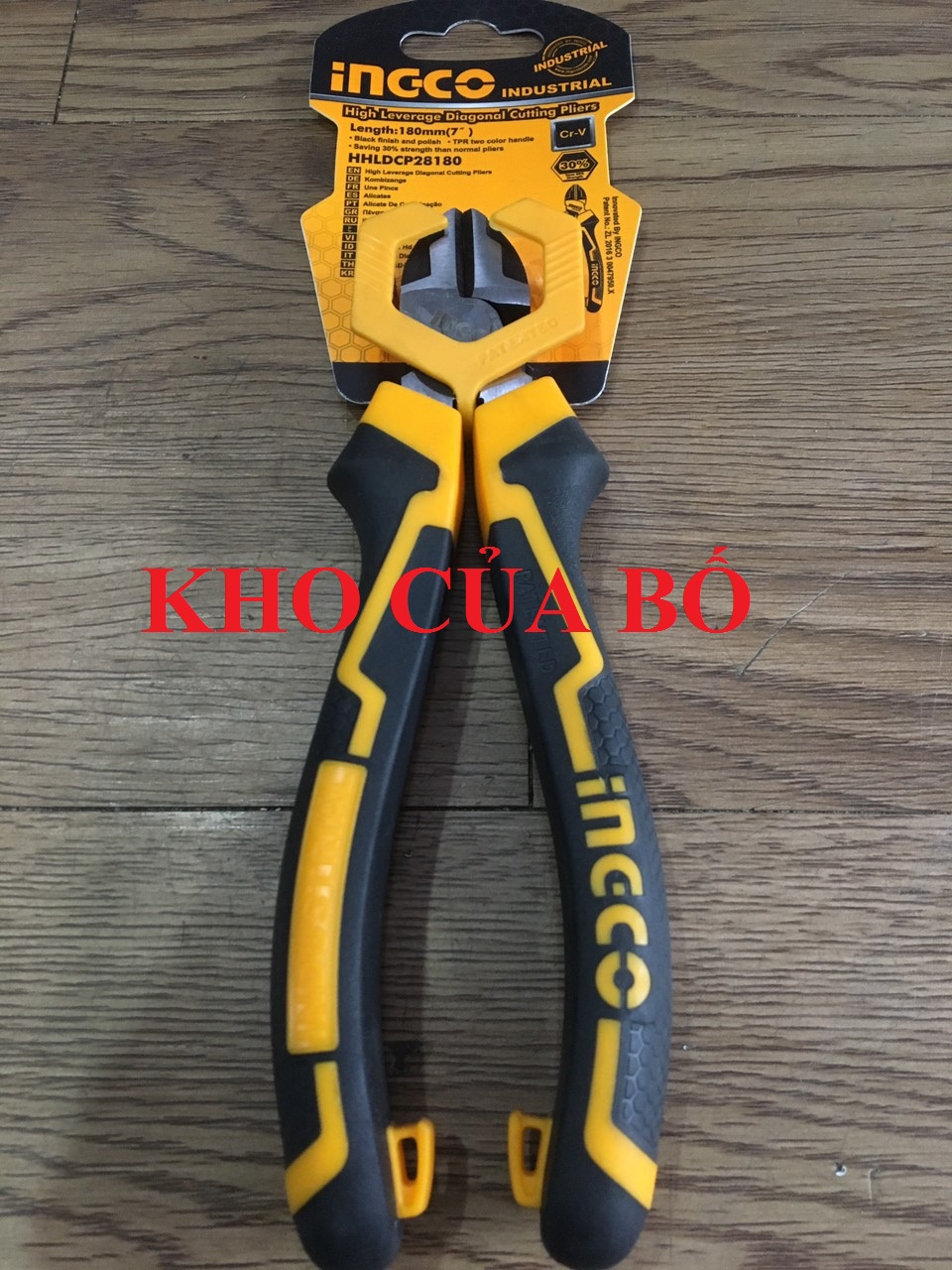 Kềm cắt cao cấp 7 180mm Ingco HHLDCP28180