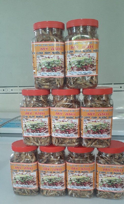 Cá Cơm Rim Nước Mắm - Cá Cơm Rim Mắm 1 Hủ