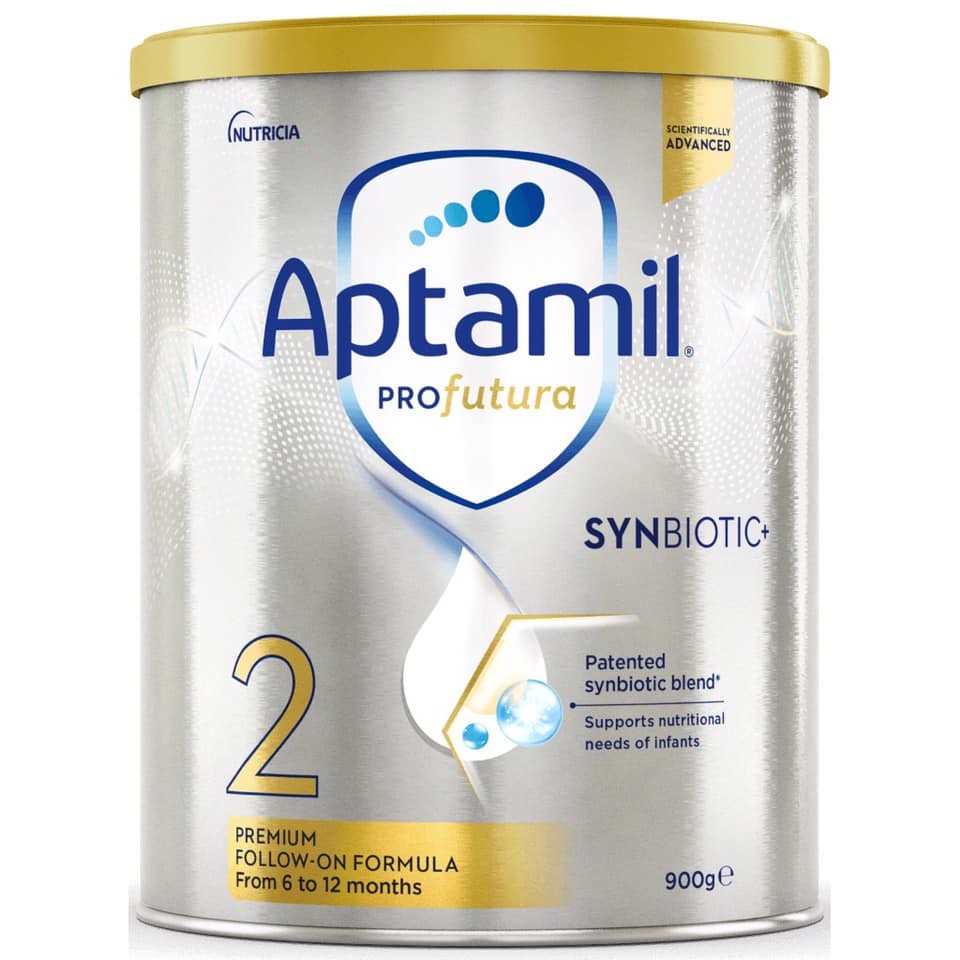 (Mẫu mới) - Sữa Aptamil Profutura Úc số 1-2-3-4 900gram