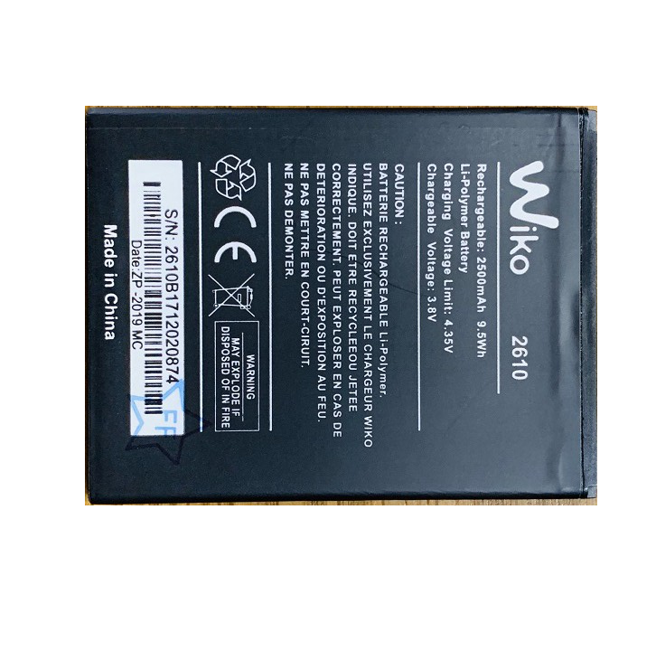 Pin điện thoại Wiko JERRY 3 / 2610