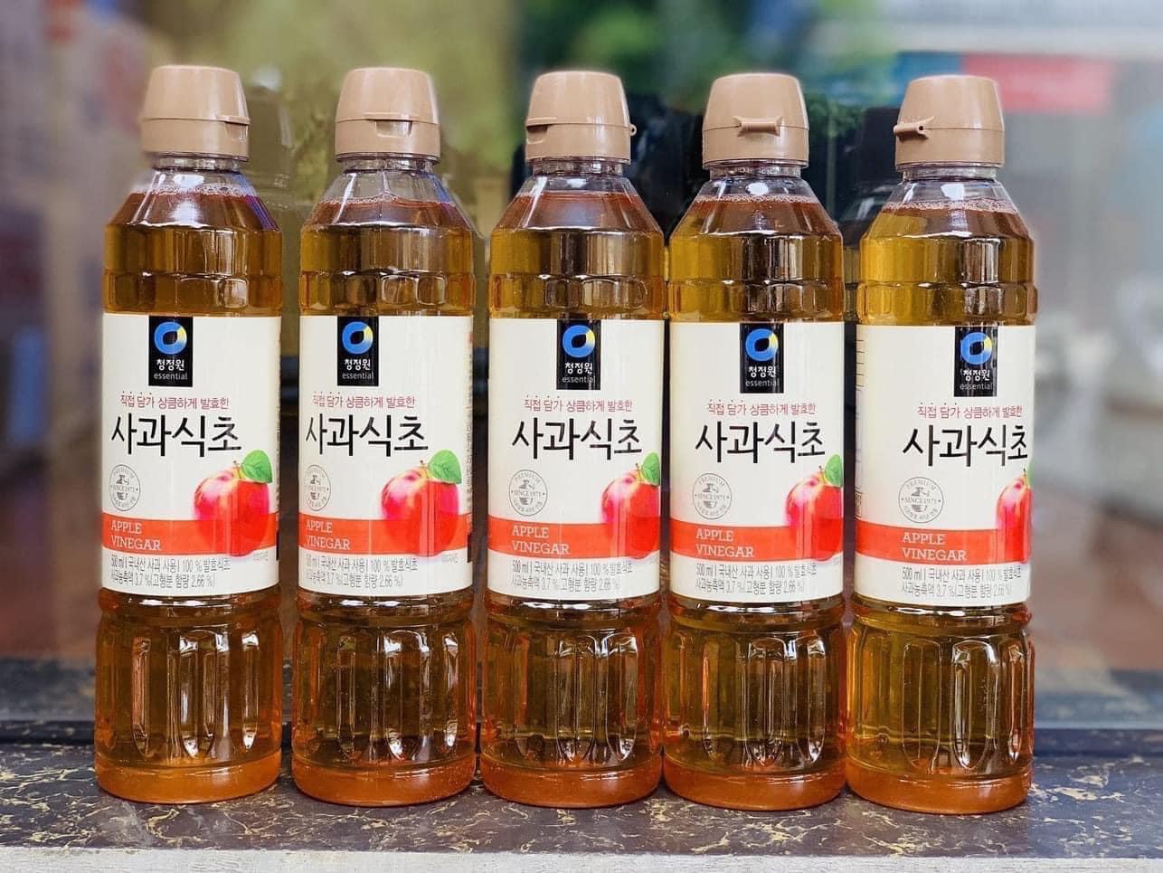Dấm táo Deasang Hàn Quốc 500ml