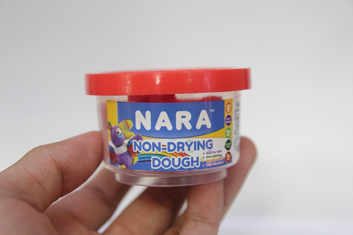 Fahasa - bột nặn hình nara màu đỏ ndd-40-1