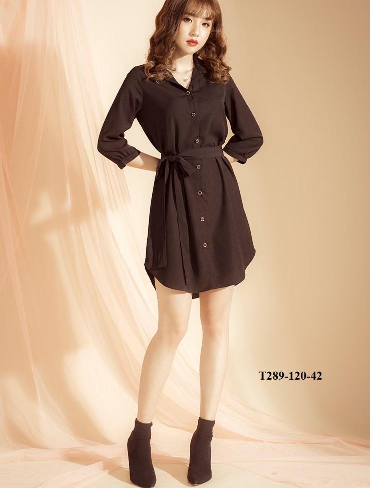 Đầm suông sơ mi - t289-120