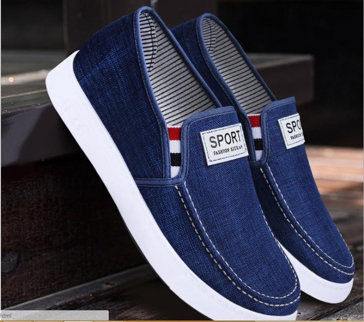Giày Lười nam, vải jean, mã sp GL001