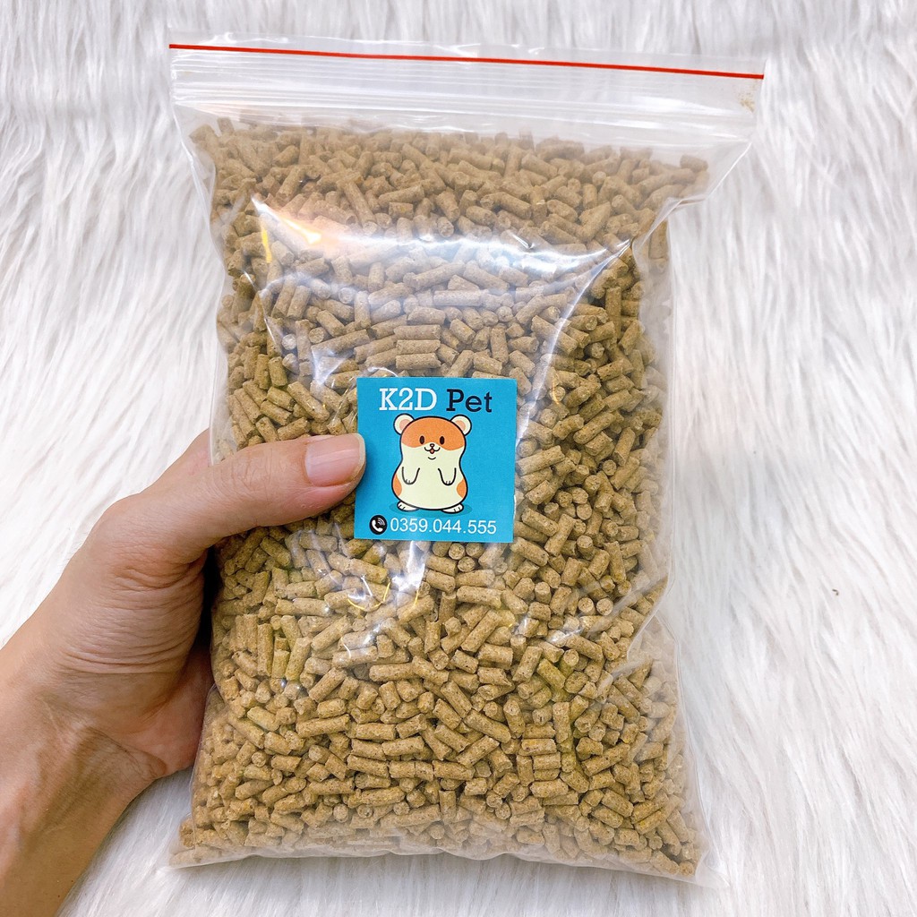 [Hoàn tiền 10%]Thức ăn cho Guinea Pig (bọ ú, chuột lang), thỏ 1kg (Cám thỏ)
