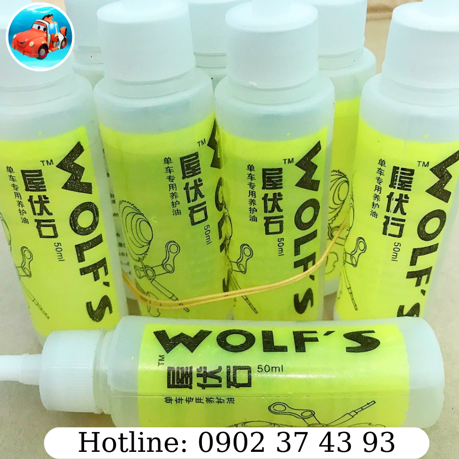 Dầu tra xích xe đạp Wolf's - Rẻ nhất TP.HCM
