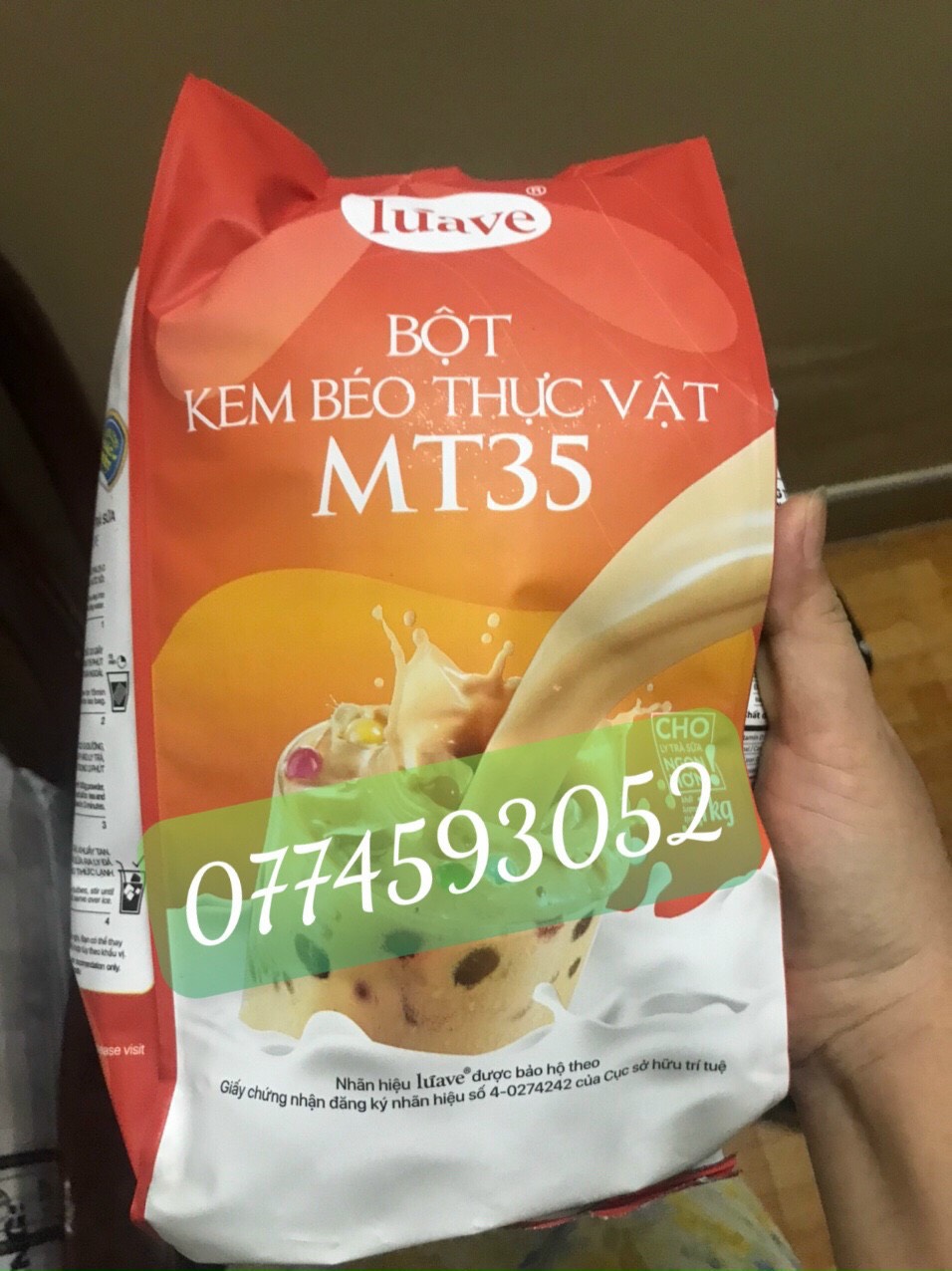 BỘT KEM BÉO MT35