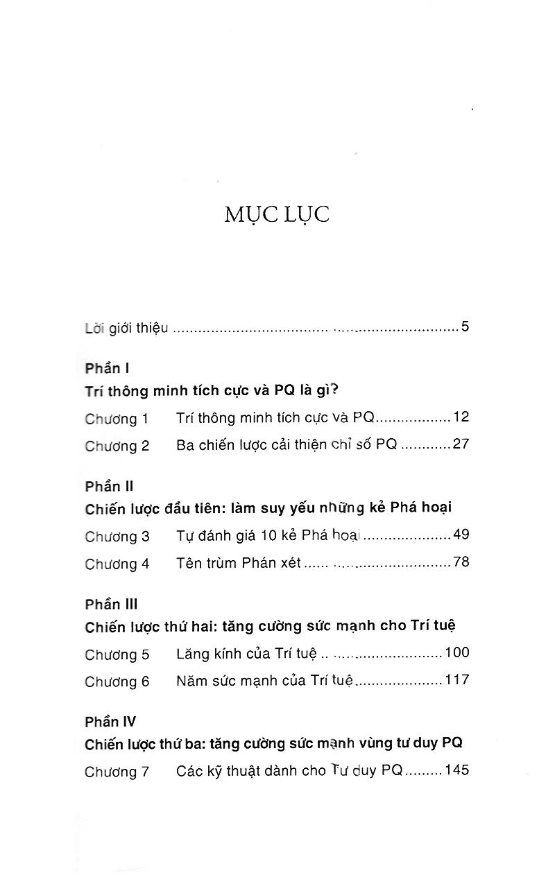 Trí Thông Minh Tích Cực