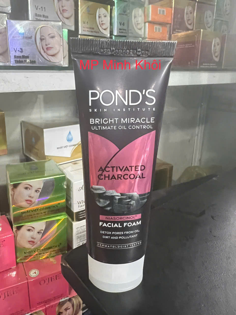 ( Chính hãng ) Ponds sữa rửa mặt trắng da cao cấp 100ml